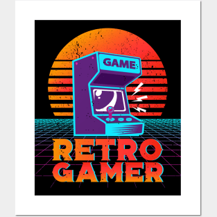 Retro Gamer Posters and Art